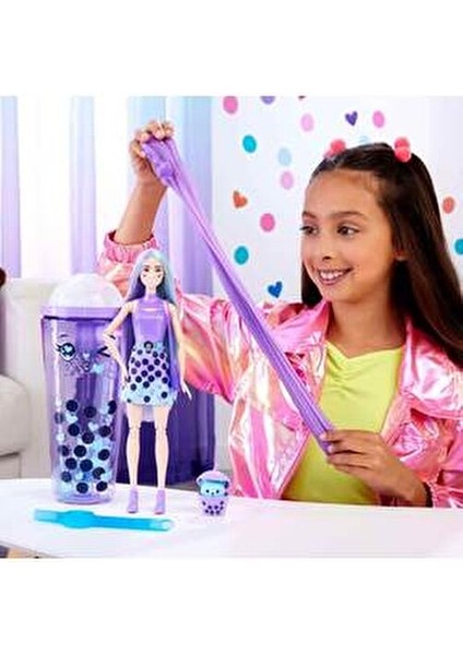 Pop Reveal Bubble Tea Serisi Renkli ve Desenli Bebek ile 8 Sürprizli Eğlenceli Deneyim indirimleri