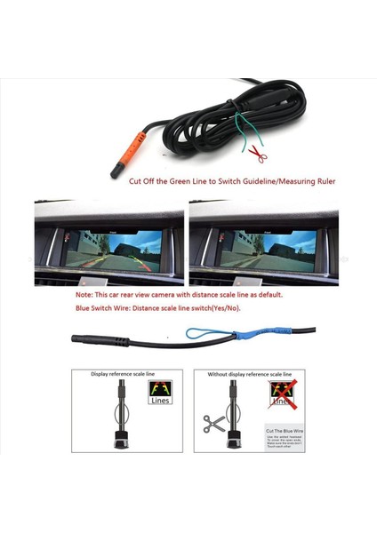 2x Araba Hd Ccd Otomatik Araç Ters Arka Görünüm Kamera Plakası Ford Connect Için Ford Transit Için Su Geçirmez Otopark (Yurt Dışından) fiyatları