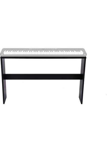 Org Piyano Standı- 88 Tuşlu Jwin 2088 Marka Piyanoya Uyumlu Mdf Siyah (Model Ismi: Uğurlu)