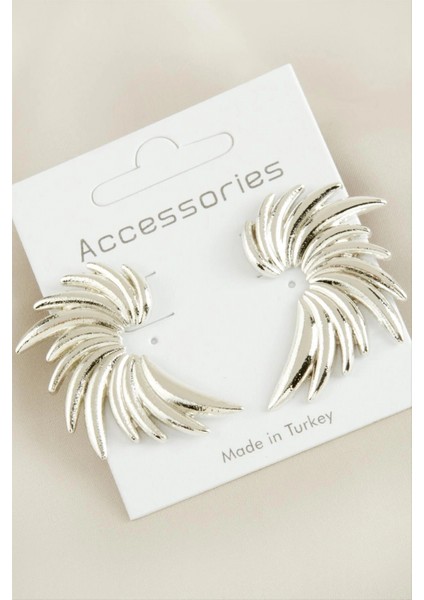 Ieg Kanat Yeni Sezon Metal Küpe