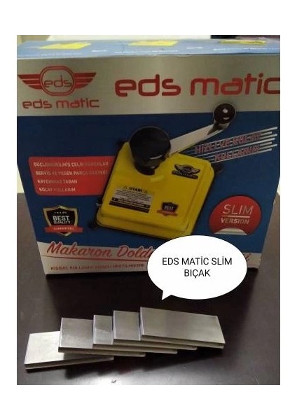 Eds Slim Makinesi Çelik Ürün Kesme Bıçağı