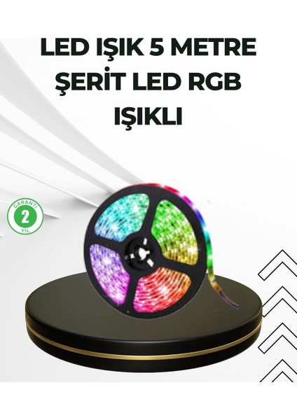 Dekoratif Kumandalı Şerit LED 5 Metre