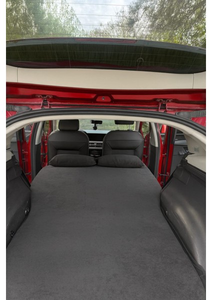 Togg T10X Uyumlu Kamp Yatağı - Şişirme Gerektirmez - Çantalı + 2 Yastık modelleri