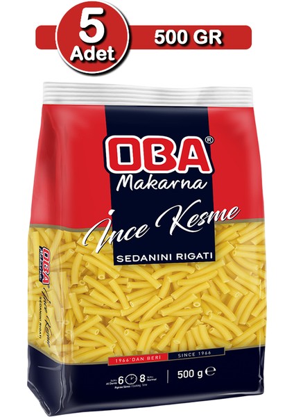 Ince Kesme Makarna 500 G x 5 Adet | Ev Tipi Çoklu Çorbalık Paket
