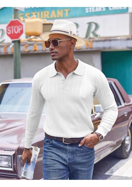 Metropol %100 Pamuk Polo Yaka Erkek Triko Kazak fiyatları