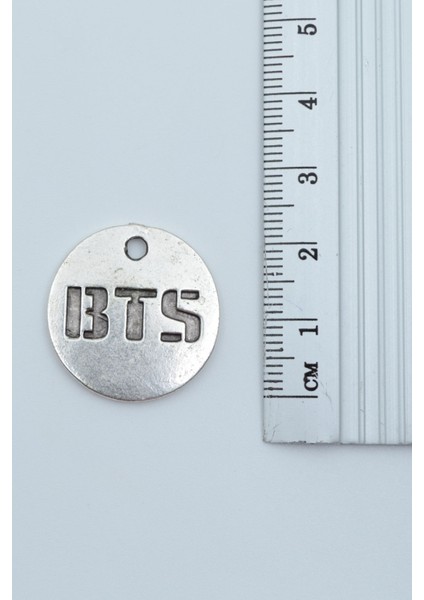 Bts Madalyon Gümüş Kaplama Örme Zincir Kolye modelleri
