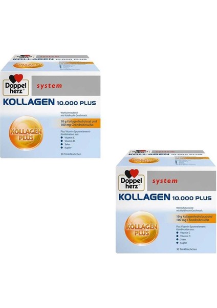 System Kollagen 10.000 Plus 30 x 25 ml Flakon-2'li