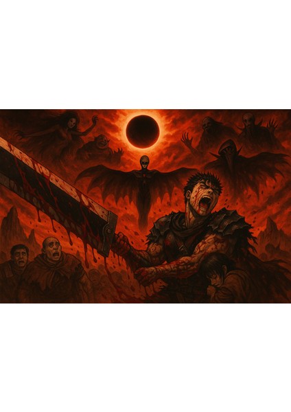 Berserk Temalı Duvar Örtüsü Ev Dekorasyon Duvar Halısı Tapestry fiyatları