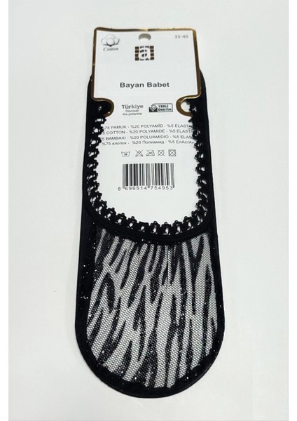 Ieg Sarmal Dantel Babet Çorap
