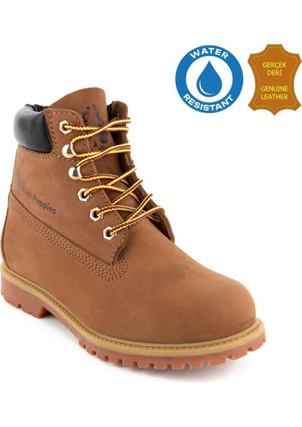 Empresa 725039 Gerçek Deri, Anatomik, WaterResist Kadın Bot Tarçın