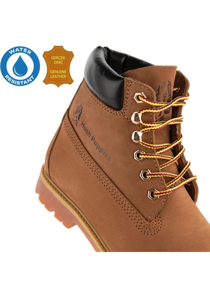 Empresa 725039 Gerçek Deri, Anatomik, WaterResist Kadın Bot Tarçın