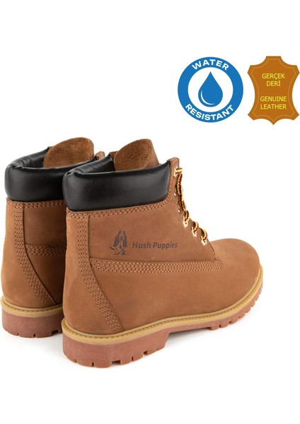 Empresa 725039 Gerçek Deri, Anatomik, WaterResist Kadın Bot Tarçın