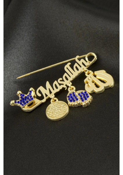 Maşallah Yazılı Broş