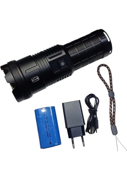 Gold Polıce GP-291 Güçlü El Feneri 20,000 Lümen fırsatları