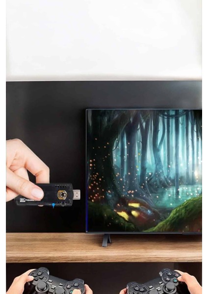 20.000 Oyunlu Premium Model Oyun Konsolu 8k Android Tv Hd Game Stick indirimleri