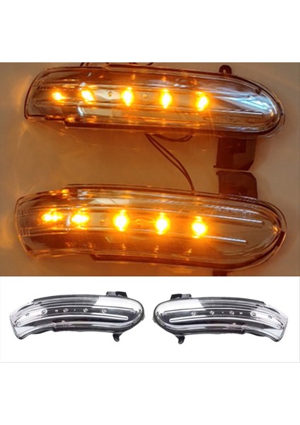 Araba Tarafı Dikiz Aynası Işıkları Yanıp Sönen Dönüş Sinyali Lambası Mercedes Benz Slk Sınıfı R171 W171 Sl Sınıfı R230 W230 (Yurt Dışından) modelleri