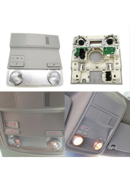 Araba Iç Çatı Okuma Tavan Işık Üst Işık Golf Için Passat Skoda Için 1K0947105P Yedek Araba Parçası (Yurt Dışından) modelleri