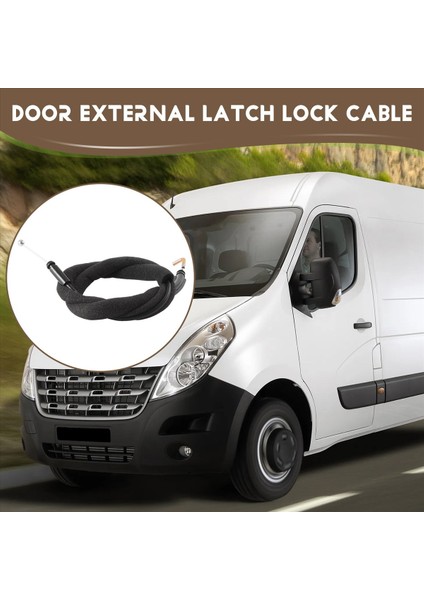 8200766888 Kapı Harici Mandal Kilit Kablosu Renault Master Mk3 Vauxhall Movano Nissan NV400 2010-2016 (Yurt Dışından) fırsatları