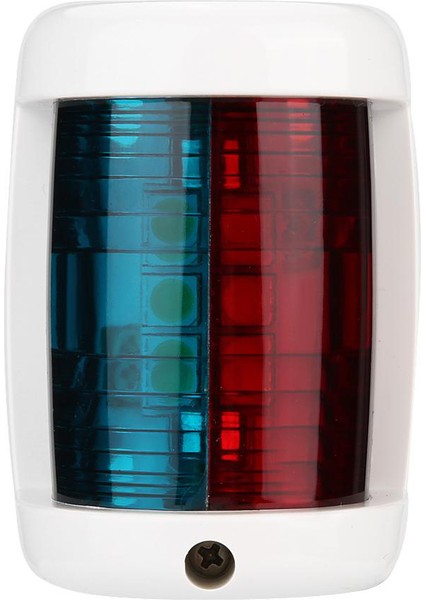 Deniz Botu Yeşil Sancak + Kırmızı Port Yan LED Navigasyon Işık-Beyaz (Yurt Dışından)