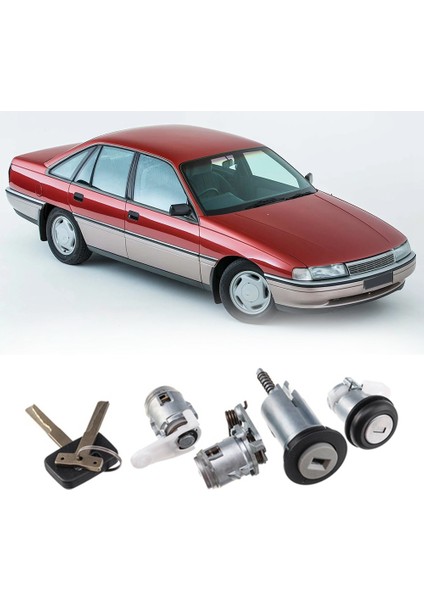 Otomatik Commodore Sedan Wagon Ute Vn Vp Için Merkezi Kilitli Vr Için Ayarlanan 2 Anahtarlı Araba Ateşleme Namlu Kilitleri (Yurt Dışından) fiyatları