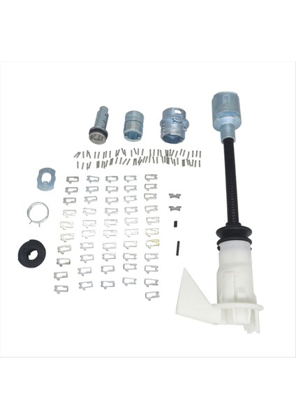 Uzun Tip Çubuk Bonnet Serbest Kilit Mandalı Onarım Kiti 1343577 Ford Focus Mk2 2004-2012 (Yurt Dışından)