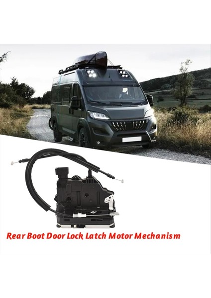 Araba Arka Bot Kapısı Kilit Mekanizması 139-3796080 Fiat Ducato Citroen Peugeot 2006-ON Bagaj Kapağı Mandal Aktüatörü 1633561880 (Yurt Dışından) fırsatları