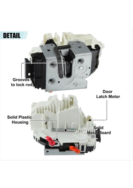 Yeni Araba Kapısı Kilidi Aktüatör Kapı Kilit Bloğu 4589693AA 4589921AB 4589921AC Dodge Durango 2011-2019 (Yurt Dışından) fiyatları