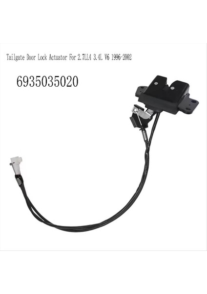 6935035020 Arka Kapı Kilidi Mandal Toyota Için Bagaj Kapısı Kapı Kilit Aktüatör 4runner Base Sınırlı Sr5 2 7ll4 3 4l V6 1996-2002 (Yurt Dışından) fırsatları