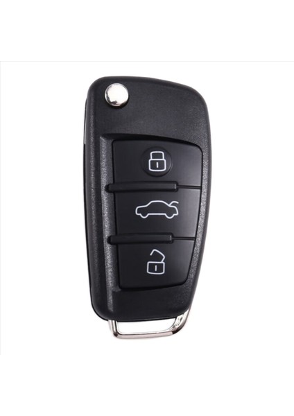 Audi A3 A4 Tt ID48 Chıp 433MHZ Için Araba Akıllı Uzaktan Anahtar 3 Düğmesi (Yurt Dışından)