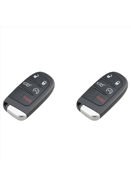 2x 5 Düğmeler Akıllı Uzaktan Anahtar Fob M3N40821302 433MHZ Jeep Grand Cherokee 2013 2014 2015 2015 2017 2018 (Yurt Dışından)