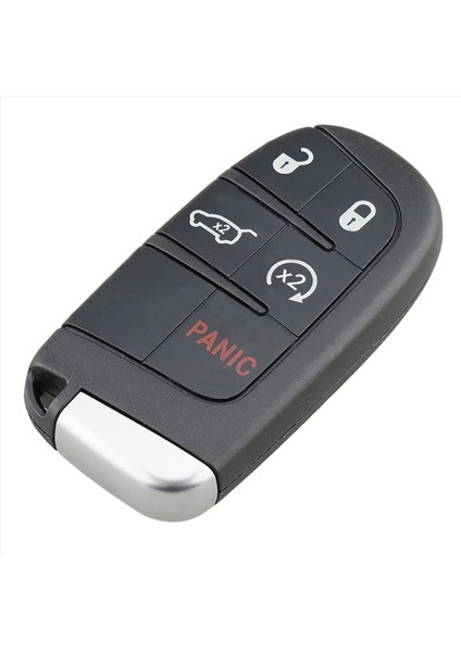 2x 5 Düğmeler Akıllı Uzaktan Anahtar Fob M3N40821302 433MHZ Jeep Grand Cherokee 2013 2014 2015 2015 2017 2018 (Yurt Dışından) modelleri