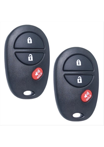 Toyota Için Anahtar Fob Anahtarsız Giriş Tundra Sienna Sequoia Highlander 3 Düğmeleri GQ43VT20T 89742-AE010 (Yurt Dışından)