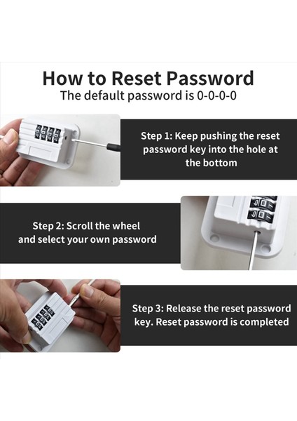 3x Buzdolabı Kilidi Buzdolabı Dondurucular ve Dolaplar Için 4 Hanaklı Kombinasyon Kilidi Damdır Yok Takas Çocuğu (Yurt Dışından) indirimleri