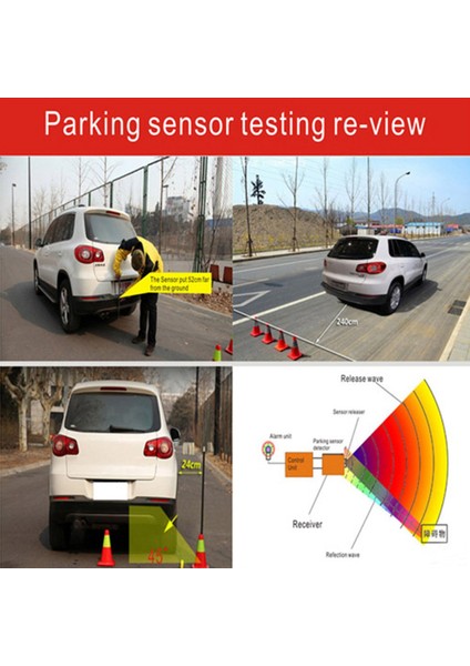 Tersine Dönen Adar LCD Sıvı Kristal Buzzer Sesli Araba Evrensel (Yurt Dışından) modelleri