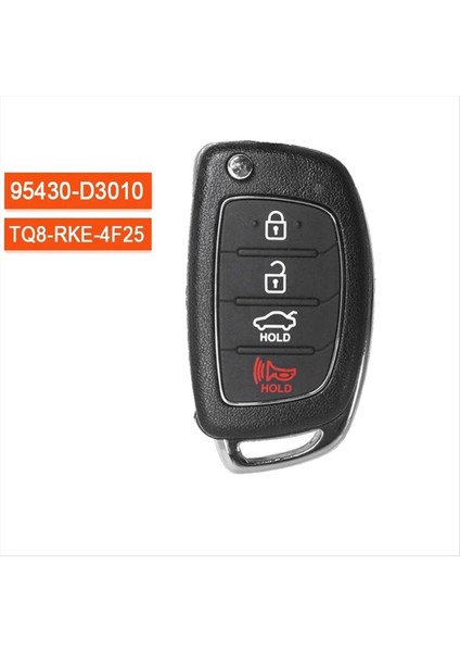 Otomobil Uzaktan Kumanda Anahtarı 4-Button Araba Anahtarı 433 Frekans Kimliği Hyundai Tucson Için TQ8-RKE-4F25 2015-2020 95430-D3010 (Yurt Dışından) fiyatları