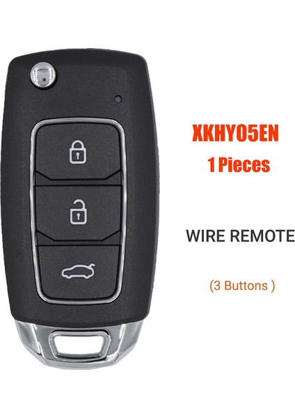 Xhorse Için XKHY05EN Universal Wire Uzaktan Key Fob 3 Düğmeleri Vvdı Anahtar Aracı Için Hyundai Style Için (Yurt Dışından) fiyatları