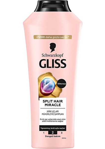 Şampuan Split Hair Miracle 400 ml (2 Adet) fiyatları