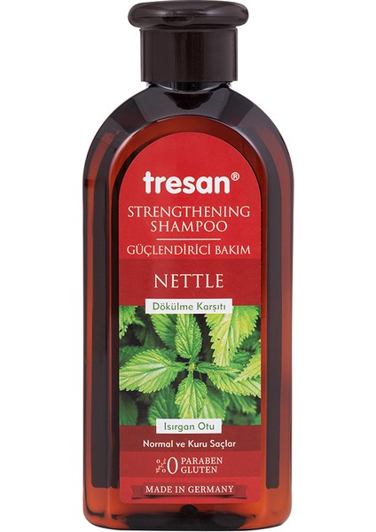 Şampuanı 300 ml Dökülme Karşıtı Isırgan Otu Güçlendirici - Normal ve Kuru Saçlar Için (4 Adet) fiyatları