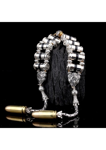 Special Design Mermi Tasarım 10 Adetli Alpaka Metal Zaza Tesbih fırsatları