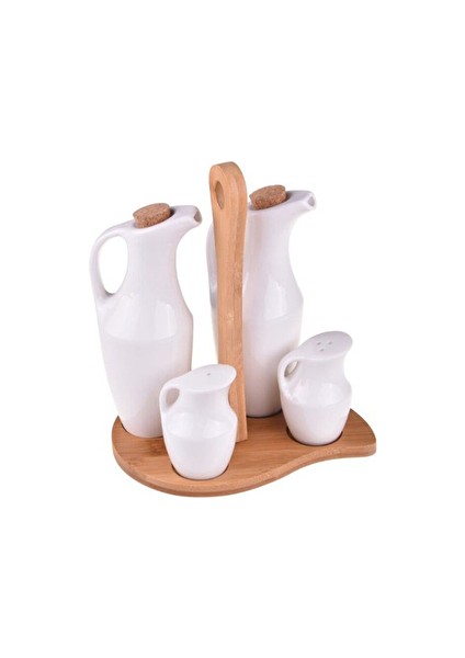 Tile Yağlık Sirkelik Tuzluk Biberlik (5 Adet)