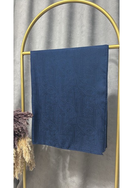 Etnik Monogram Desen Şal