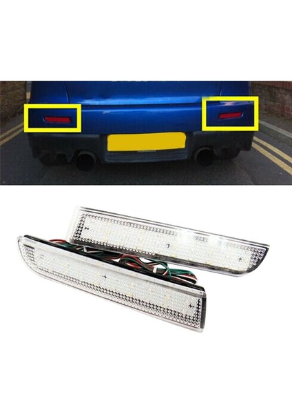 MR515740 LED Çalışma Işığı Freni Işık Sinyali Işık Arka Tampon Işığı Mitsubishi Lancer Evo (Yurt Dışından) modelleri