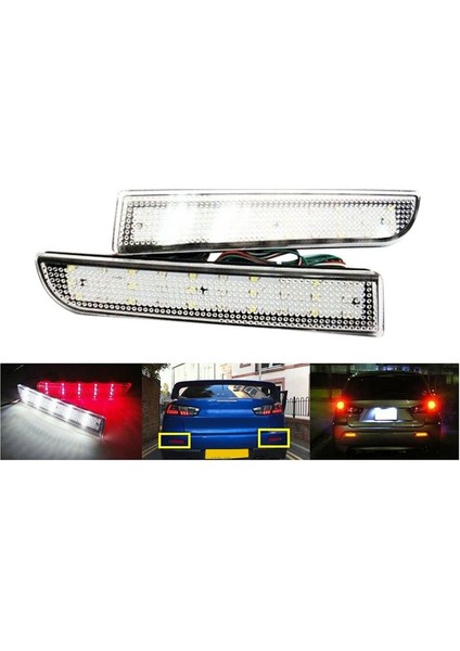 MR515740 LED Çalışma Işığı Freni Işık Sinyali Işık Arka Tampon Işığı Mitsubishi Lancer Evo (Yurt Dışından) fırsatları