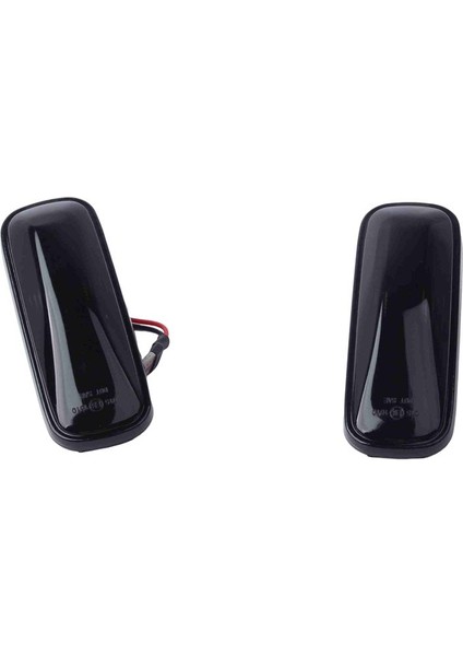 Araba LED Yan Işaretçi Dönüş Sinyali Hafif Sarı Çalışma Işık Konum Lambası Honda Civic Için 1995-2000 Siyah (Yurt Dışından)