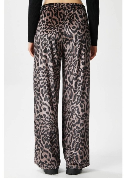 Leopar Desen Pantolon modelleri