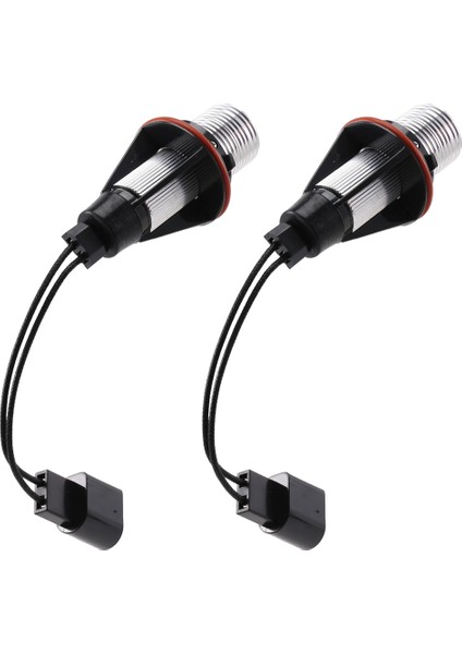 8000K LED LED Melek Göz Işaretçisi Halo Ampul Lambaları -Bmw E39 E53 E60 E63 E64 E66 E87 5 6 7 X3 X5 [2 Pc Paketi] (Yurt Dışından)