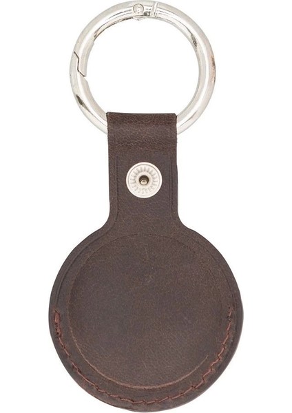 Apple Airtag Uyumlu Deri Anahtarlık, Acı Kahve fırsatları