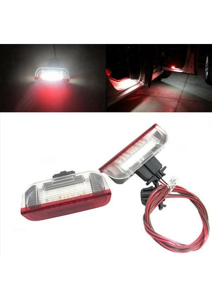 2 Adet Araba LED Plaka Işığı ve 1 Set Araba LED Kapı Uya (Yurt Dışından) fiyatları