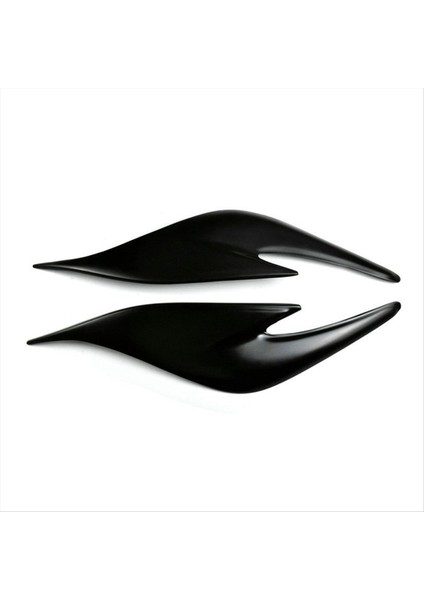 Araba Ön Far Kaş Kafası Işık Göz Kapağı Kaş Reçine Trim (Yurt Dışından)