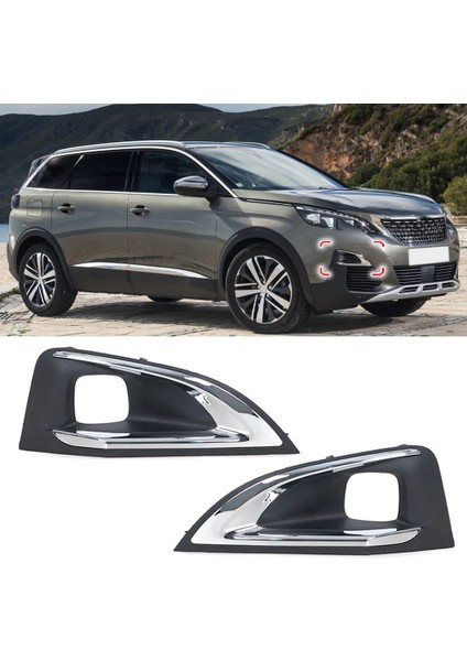 Araba Ön Tampon Alt Izgara Sis Lambası Kapağı Sensör Deliği Yok Peugeot 4008 5008 Gt Sağ (Yurt Dışından) fırsatları